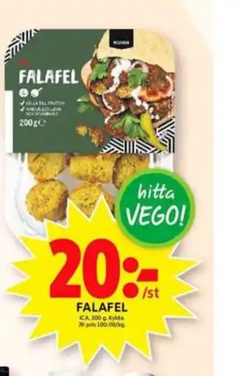ICA Maxi ICA Falafel erbjuda