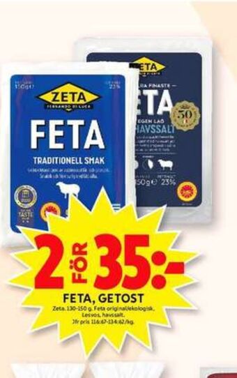 ICA Maxi Zeta Getost erbjuda