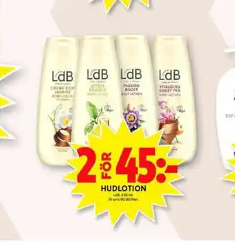 ICA Maxi LdB Bodylotion erbjuda