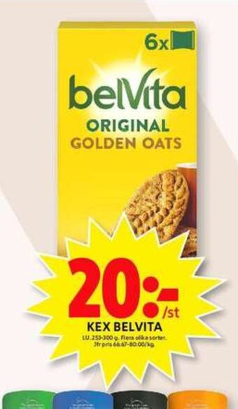 ICA Maxi BelVita Kex erbjuda