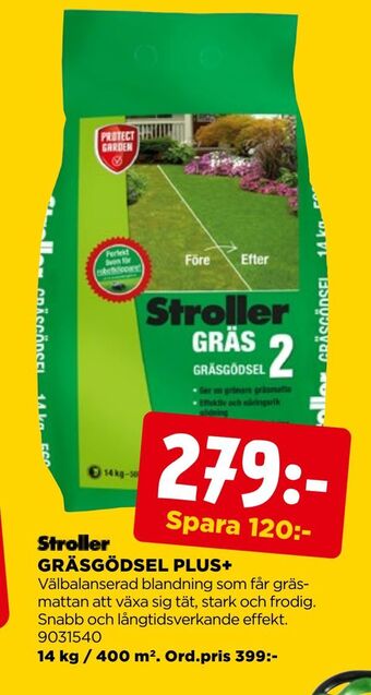 Jem&Fix Gräsgödsel plus+ erbjuda