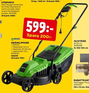 Jem&Fix Gräsklippare erbjuda