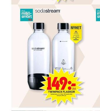 ICA Maxi Sodastream Flaskor erbjuda