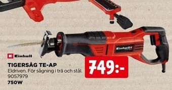 Jem&Fix Tigersåg te-ap erbjuda