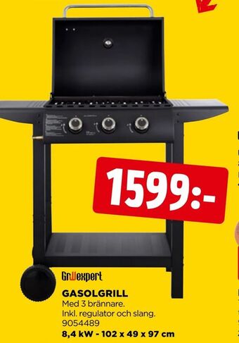 Jem&Fix Gasolgrill erbjuda