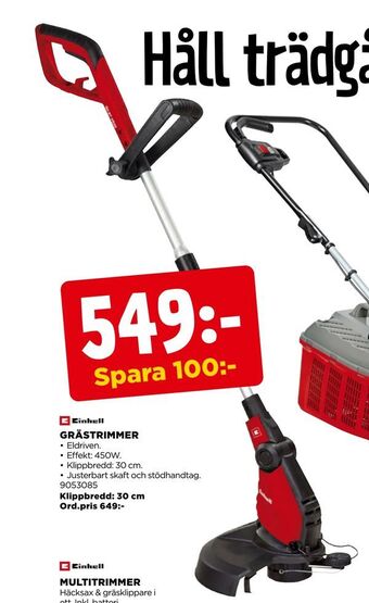 Jem&Fix Grästrimmer erbjuda