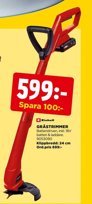 Jem&Fix Grästrimmer erbjuda