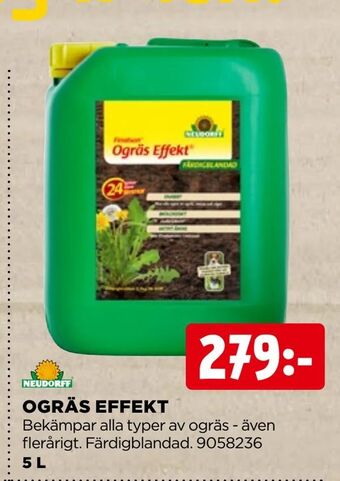 Jem&Fix Ogräs effekt erbjuda