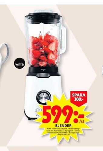 ICA Maxi Wilfa Blender erbjuda