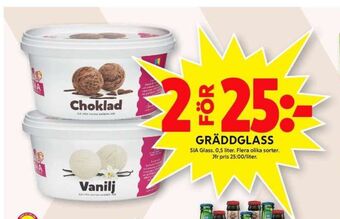 ICA Maxi Sia Gräddglass erbjuda