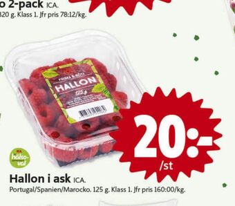 ICA Nära ICA Hallon erbjuda