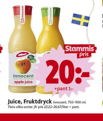 ICA Nära Innocent Juice erbjuda