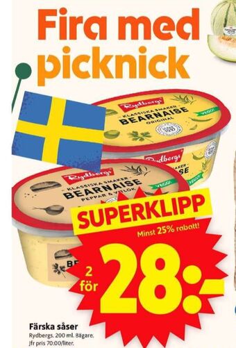 ICA Supermarket Rydbergs Såser erbjuda