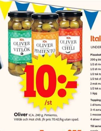 ICA Supermarket ICA Oliver erbjuda