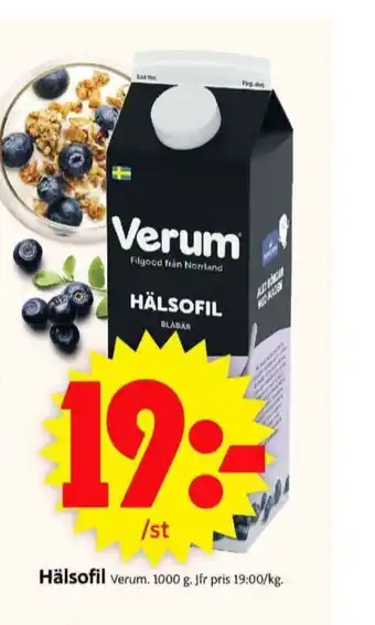 Verum Hälsofil Filmjölk