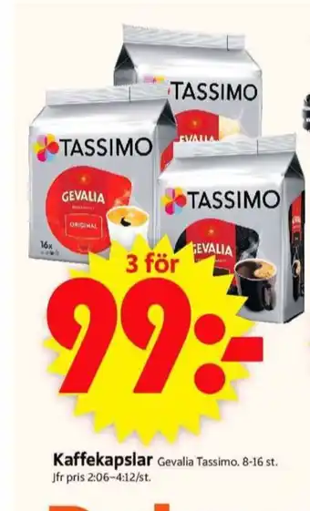 Tassimo Kaffekapslar