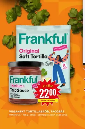 Willys Frankful Tacosås erbjuda