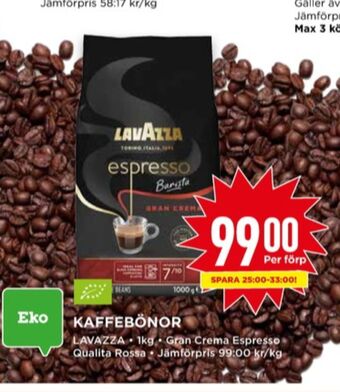 Gran Crema Kaffebönor