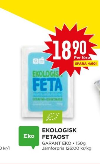 Willys Garant Fetaost erbjuda