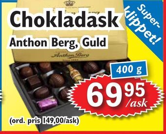 T-jarlen Chokladask erbjuda