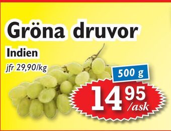 Gröna druvor
