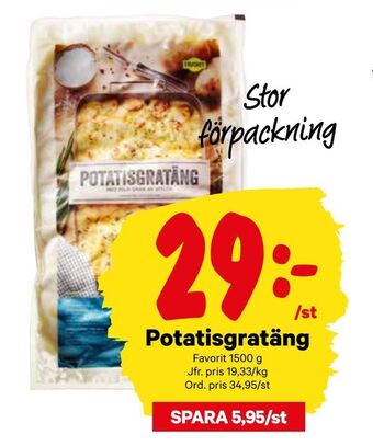 City Gross Potatisgratäng erbjuda