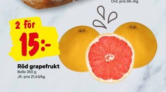 City Gross Röd grapefrukt erbjuda