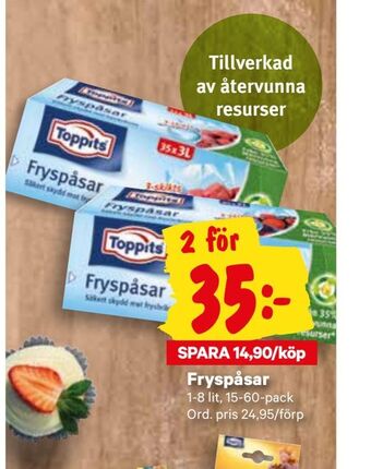 City Gross Fryspåsar erbjuda