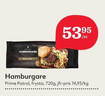Hemköp Hamburgare erbjuda
