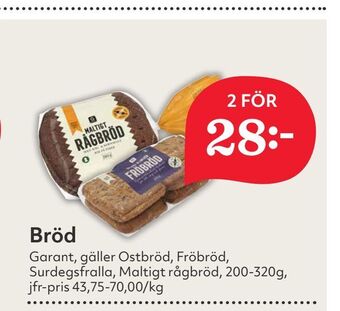 Hemköp Bröd erbjuda