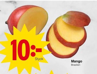 Matöppet Mango erbjuda