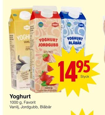 Matöppet Yoghurt erbjuda