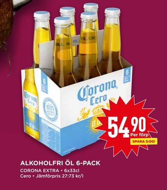 Willys Alkoholfri öl 6-pack erbjuda