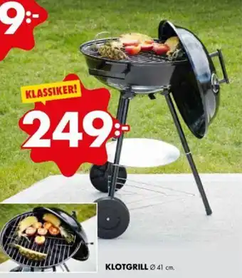 ÖoB Klotgrill Ø 41cm erbjuda