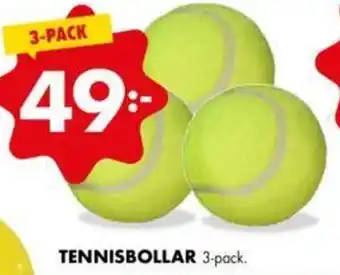 ÖoB Tennisbollar 3-pack erbjuda