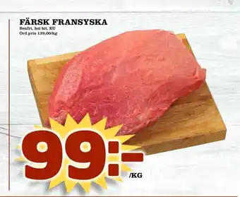 Din Mat Färsk fransyska erbjuda