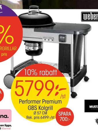EKO Performer Premium GBS Kolgrill erbjuda