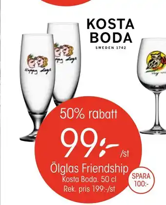 EKO Ölglas Friendship erbjuda