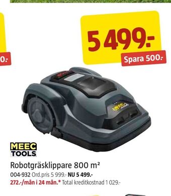 Jula Robotgräsklippare 800 m2 erbjuda