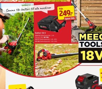 Jula Batteri 18 V erbjuda