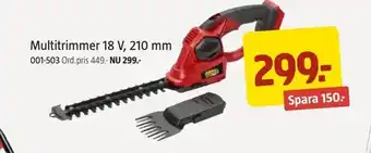 Multitrimmer 18 v