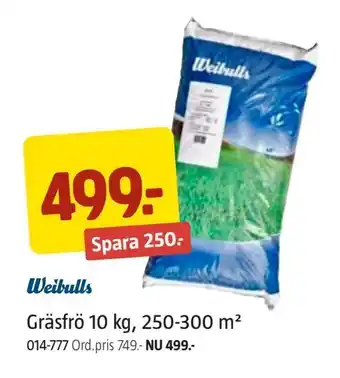 Gräsfrö 10 kg, 250-300 m2
