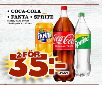 Nelins Coca-cola • fanta • sprite erbjuda