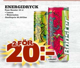 Nelins Energidryck erbjuda