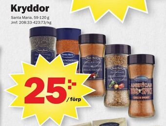 Pekås Kryddor erbjuda