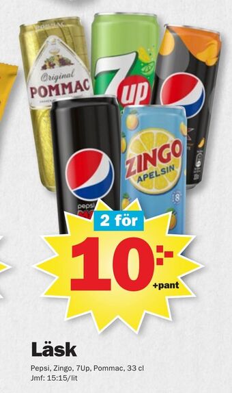Pekås Läsk erbjuda