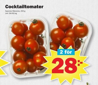 Pekås Cocktailtomater erbjuda