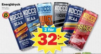 Pekås Energidryck erbjuda