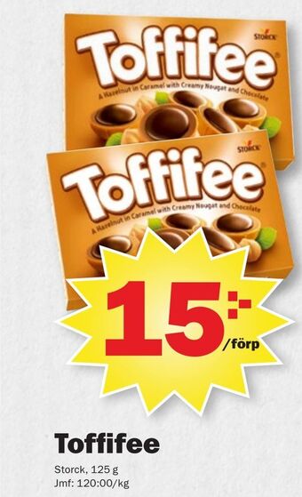 Pekås Toffifee erbjuda