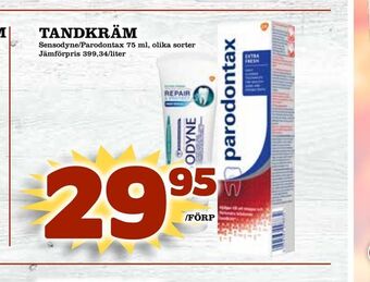 Prisma Mat Tandkräm erbjuda